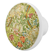 William Morris Golden Lily  Pre-Raphaelite Keramische Knop (Rechts)