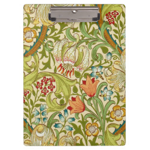 William Morris Golden Lily Pre-Raphaelite Klembord