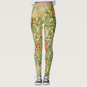 William Morris Golden Lily  Pre-Raphaelite Leggings (Voorkant)