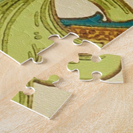 William Morris Golden Lily Pre-Raphaelite Legpuzzel (Zijkant)