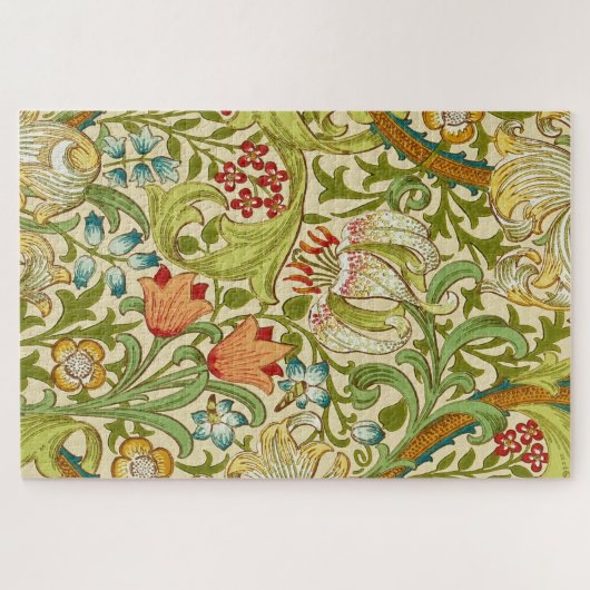 William Morris Golden Lily Pre-Raphaelite Legpuzzel (Horizontaal)