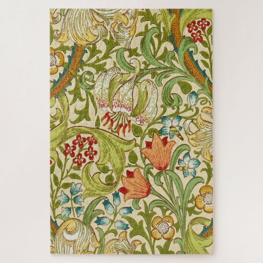 William Morris Golden Lily  Pre-Raphaelite Legpuzzel (Verticaal)