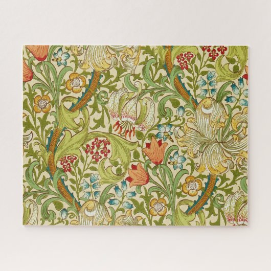 William Morris Golden Lily  Pre-Raphaelite Legpuzzel (Horizontaal)