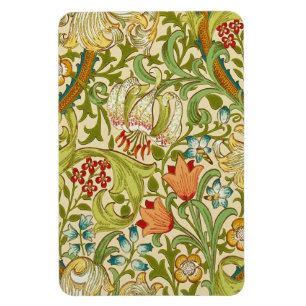 William Morris Golden Lily  Pre-Raphaelite Magneet