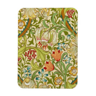 William Morris Golden Lily Pre-Raphaelite Magneet