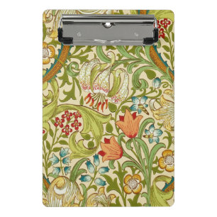 William Morris Golden Lily  Pre-Raphaelite Mini Klembord