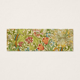 William Morris Golden Lily  Pre-Raphaelite Mini Visitekaartjes