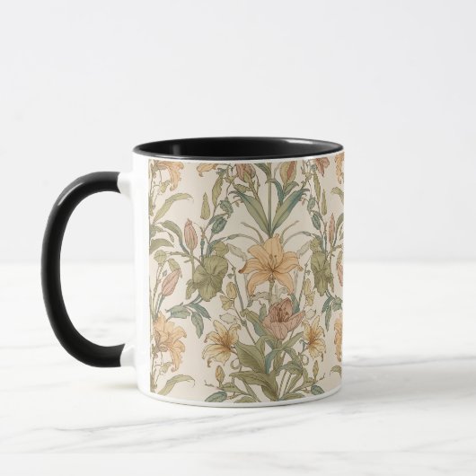 William Morris Golden Lily Pre-Raphaelite Mok (Links)