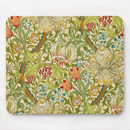 William Morris Golden Lily  Pre-Raphaelite Muismat (Voorkant)