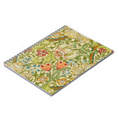 William Morris Golden Lily Pre-Raphaelite Notitieboek (Linkerzijde)
