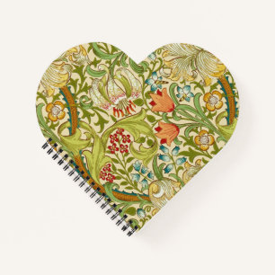 William Morris Golden Lily Pre-Raphaelite Notitieboek