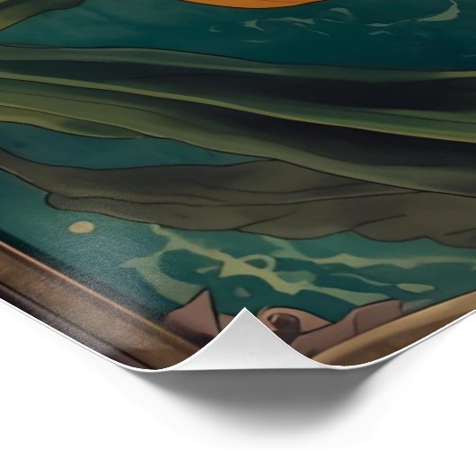 William Morris Golden Lily  Pre-Raphaelite Perfect Poster (Hoek)