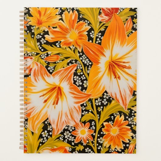 William Morris Golden Lily  Pre-Raphaelite Planner (Voorkant)