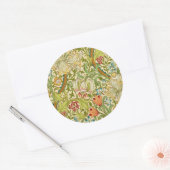 William Morris Golden Lily  Pre-Raphaelite Ronde Sticker (Envelop)