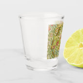 William Morris Golden Lily Pre-Raphaelite Shot Glas (Links)