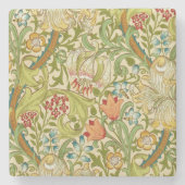 William Morris Golden Lily  Pre-Raphaelite Stenen Onderzetter (Voorkant)