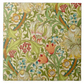 William Morris Golden Lily Pre-Raphaelite Tegeltje (Voorkant)