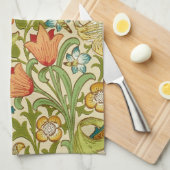 William Morris Golden Lily  Pre-Raphaelite Theedoek (Quarter Fold)