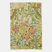 William Morris Golden Lily  Pre-Raphaelite Theedoek (Verticaal)