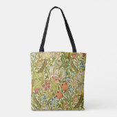 William Morris Golden Lily Pre-Raphaelite Tote Bag (Achterkant)