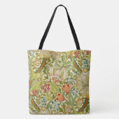William Morris Golden Lily  Pre-Raphaelite Tote Bag (Achterkant)