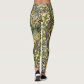 William Morris Golden Lily Restored Pattern Leggings (Achterkant)