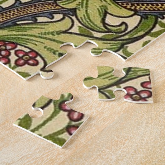 William Morris Golden Lily Restored Pattern Legpuzzel (Zijkant)