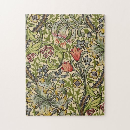 William Morris Golden Lily Restored Pattern Legpuzzel (Verticaal)