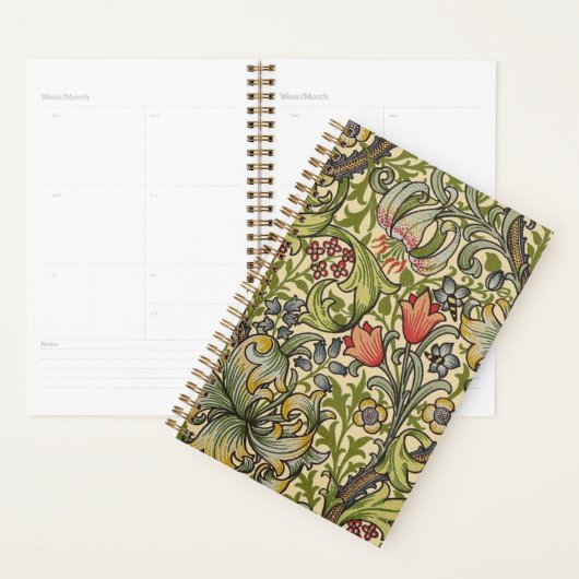 William Morris Golden Lily Restored Pattern Planner (Display)