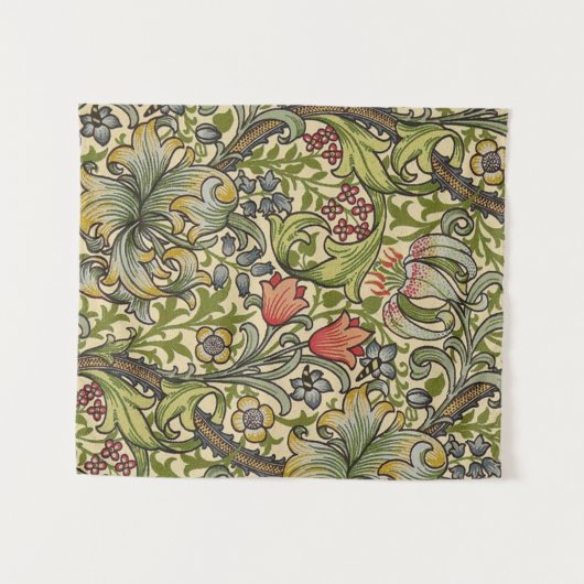William Morris Golden Lily Restored Pattern Wandkleed (Voorkant (horizontaal))