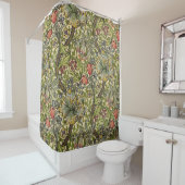 William Morris Golden Lily Shower Curtain Douchegordijn (In situ)