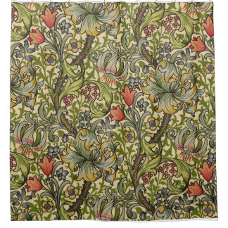 William Morris Golden Lily Shower Curtain Douchegordijn