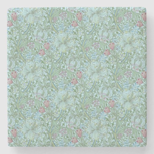  William Morris Golden Lily Stenen Onderzetter (Voorkant)