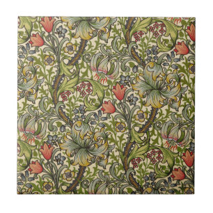 William Morris Golden Lily Tegeltje