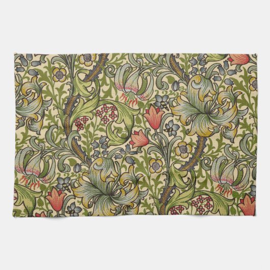 William Morris Golden Lily Theedoek (Horizontaal)