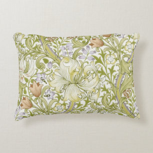 William Morris Golden Lily Tuin Bloem Klassieker Accent Kussen