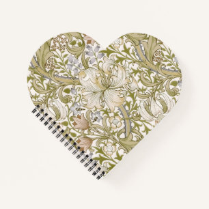 William Morris Golden Lily Tuin Bloem Klassieker Notitieboek