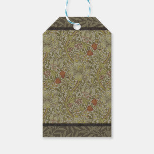 William Morris Golden Lily Willow Bough Patroon Cadeaulabel