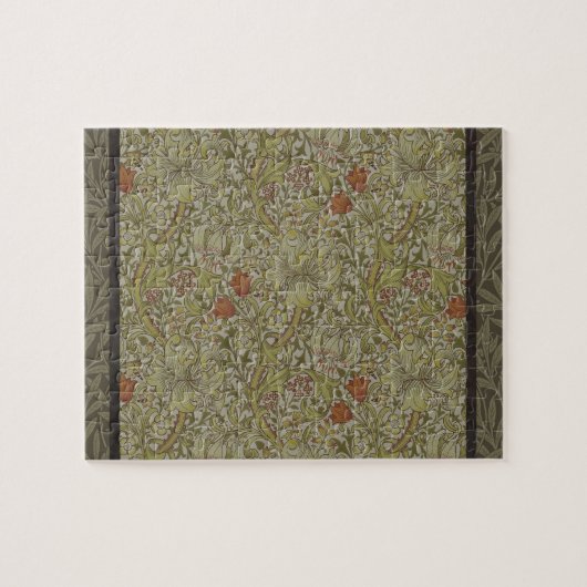 William Morris Golden Lily Willow Bough Patroon Legpuzzel (Horizontaal)