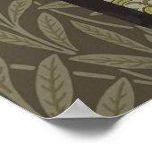 William Morris Golden Lily Willow Bough Patroon Poster (Hoek)