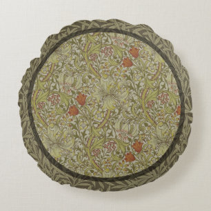 William Morris Golden Lily Willow Bough Patroon Rond Kussen