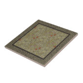 William Morris Golden Lily Willow Bough Patroon Tegeltje (Zijkant)