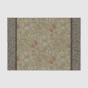William Morris Golden Lily Willow Bough Patroon Tissuepapier