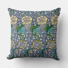 William Morris gooien kussen levendige kleuren