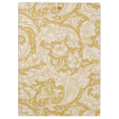 William Morris Goud Bachelors Button Bloem Klembord (Achterkant)