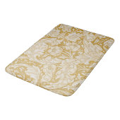 William Morris Gouden Bachelors Button Bloem Badmat (Gekanteld)