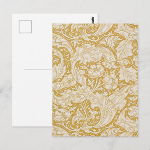 William Morris Gouden Bachelors Button Bloem Briefkaart