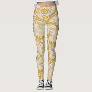 William Morris Gouden Bachelors Button Bloem Leggings