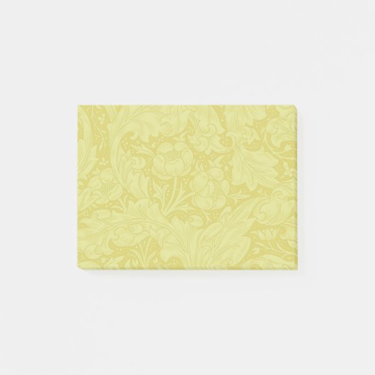 William Morris Gouden Bachelors Button Bloem Post-it® Notes (Voorkant)