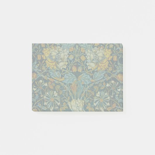 William Morris Gouden Kamperfoelie Bloem Behang Post-it® Notes (Voorkant)